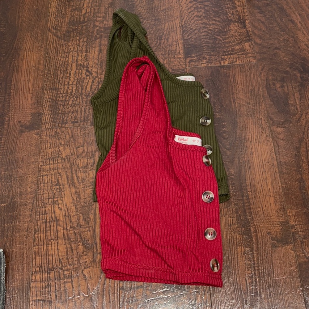 BUTTON UP TANK TOPS